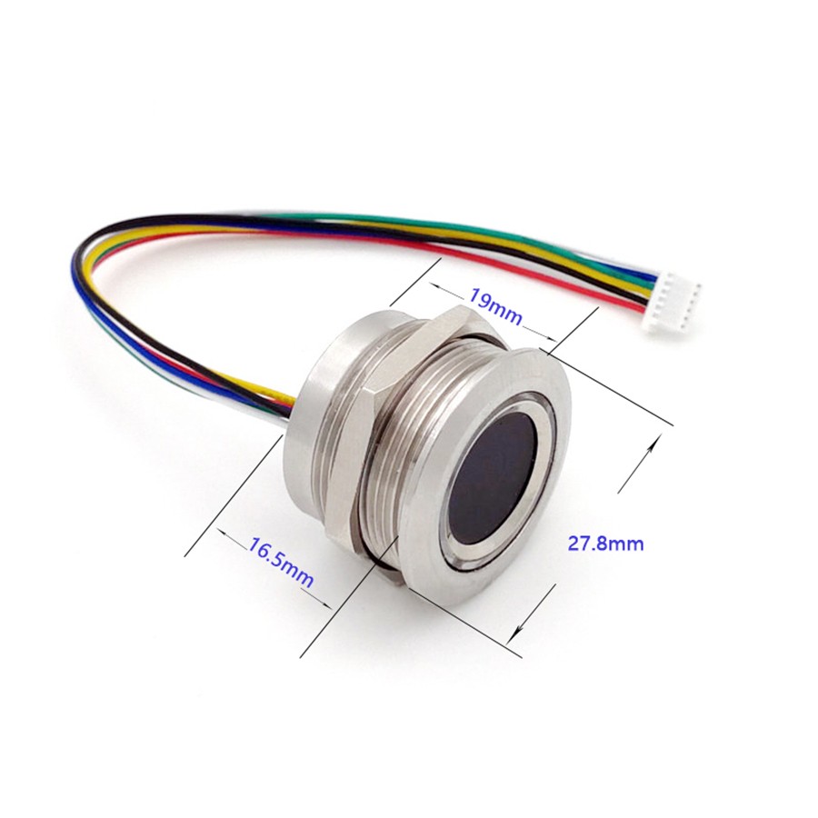 12V Universal Fingerprint Control Board Fingerprint Module LED One Key Start