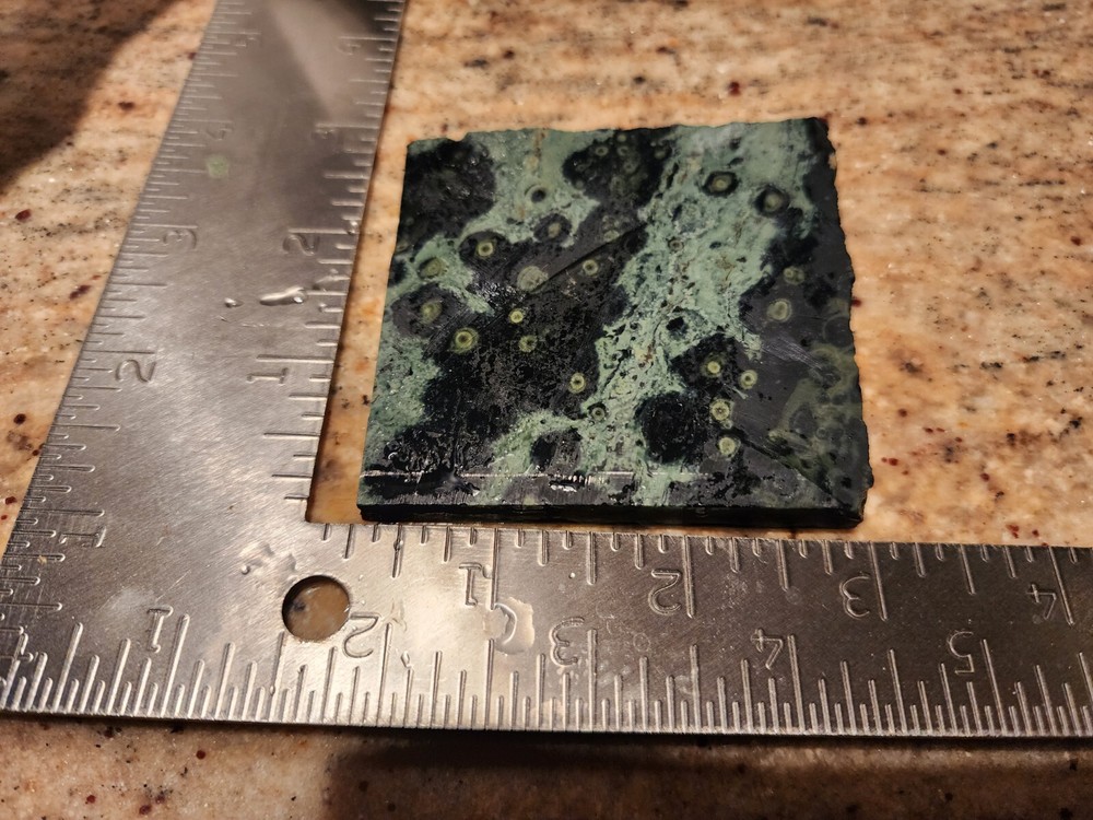 Kambaba Jasper Slab 95g 4-5mm
