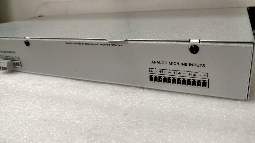 Symetrix Solus NX 4x4 Digital Signal Processor
