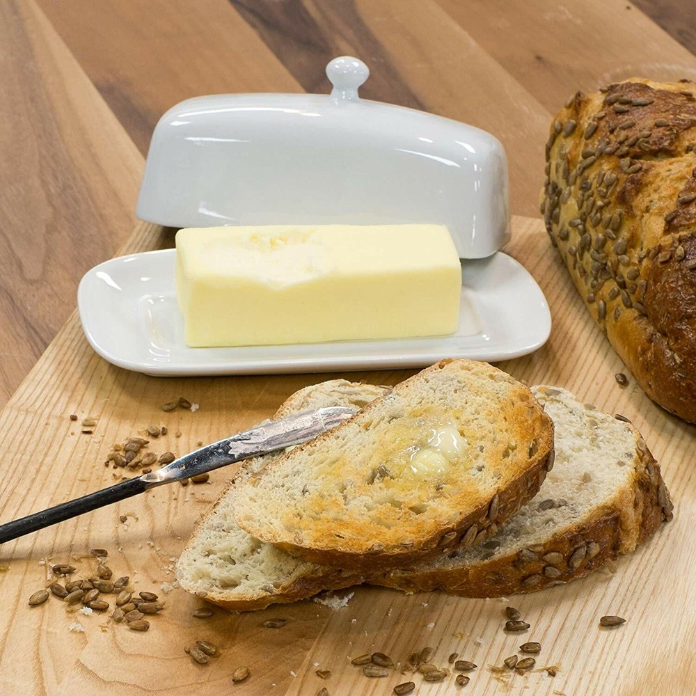 Now Designs Butter Dish, White (5037001)