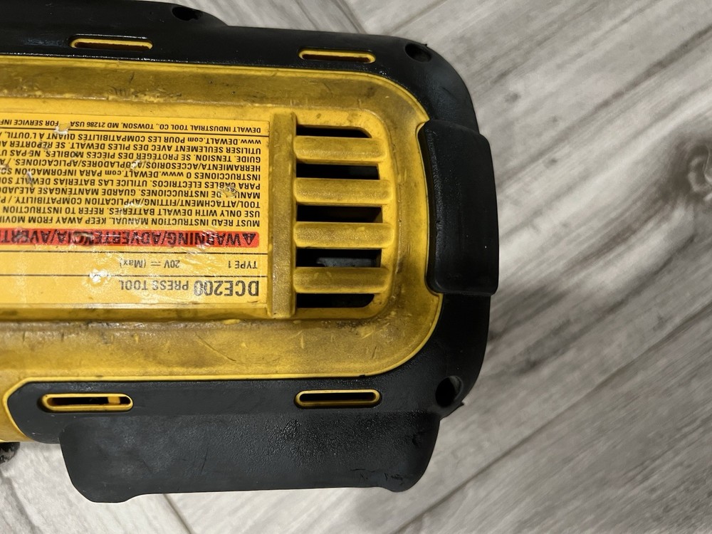 DEWALT DCE200 20V Max Copper Pipe Pressing Crimping Tool/5.0 POWER STACK