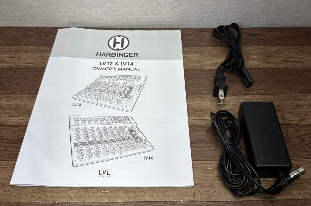 Harbinger LV12 Analog Mixer with Bluetooth LVL Series
