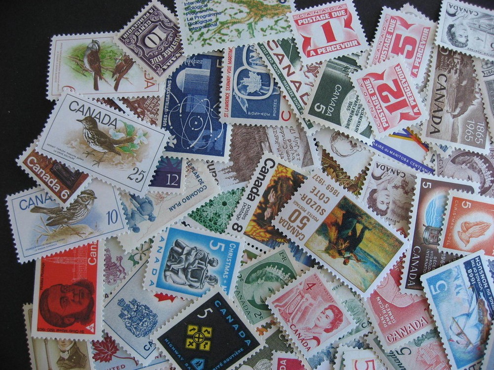 CANADA over 155 different MNH nice collection age range 1947-1977 check them out