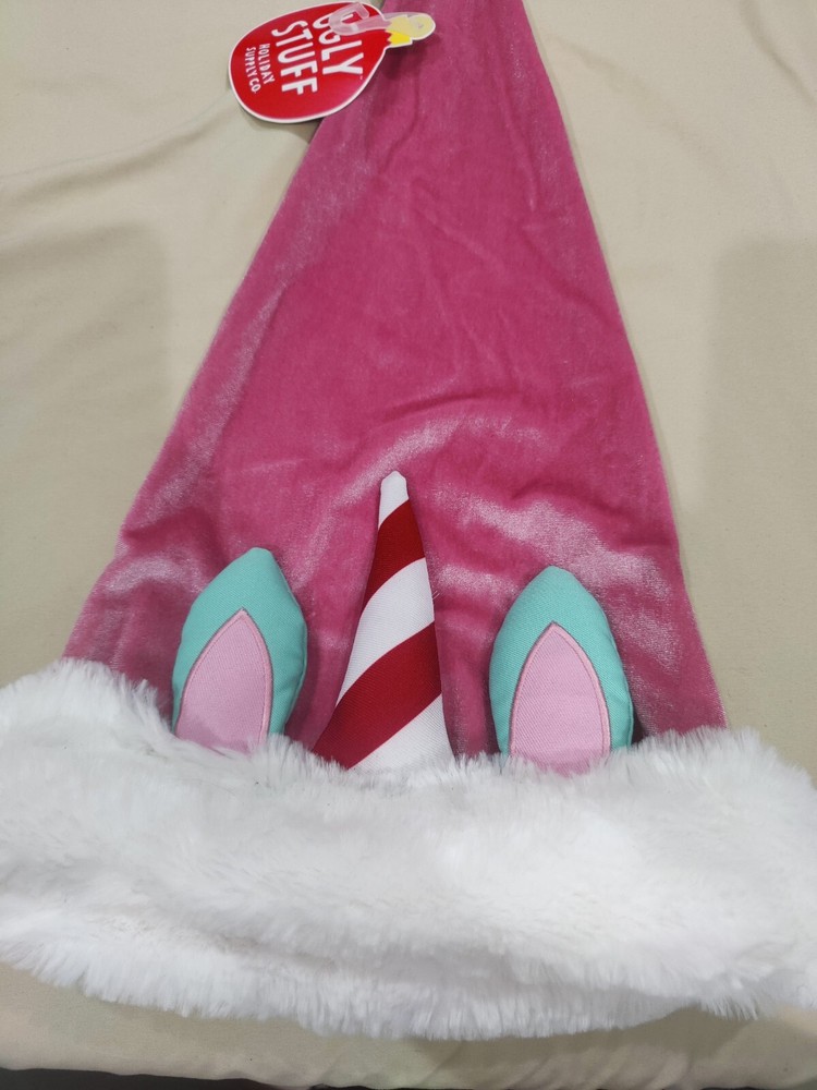 Ugly Stuff Christmas Hat Unicorn