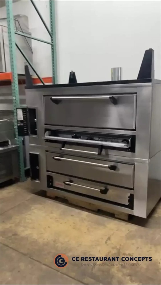 Marsal SD1048 Double Deck Pizza Oven – Refurbished