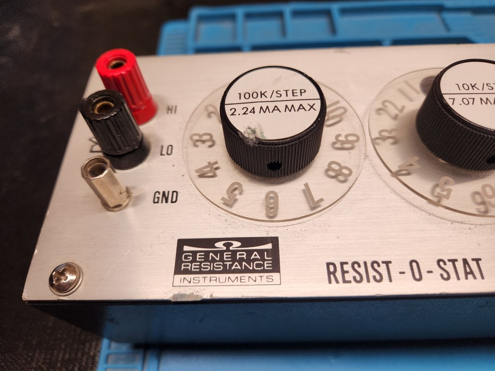 General Resistance RDS-65M Decade Resistance Box Resist-O-Stat