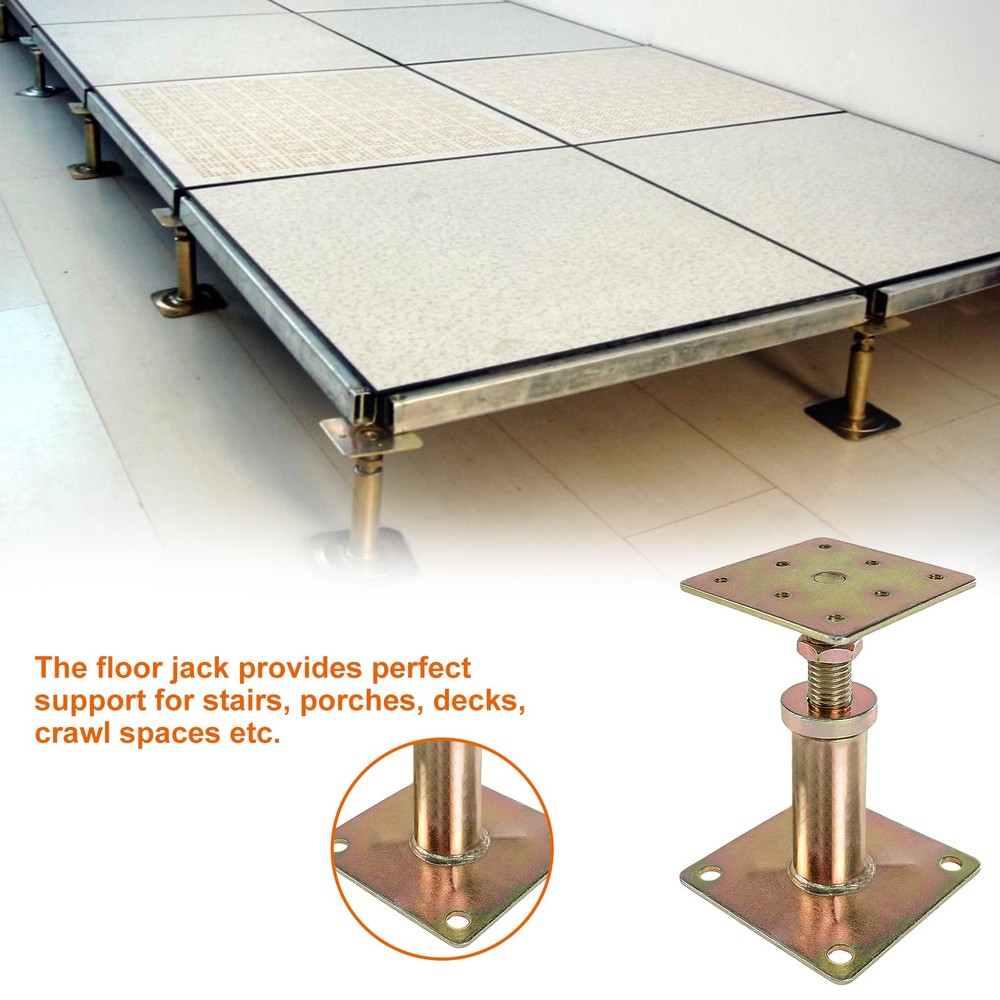 4Pack House Floor Jacks Post Pole for Leveling Adjustable Lift Support Jack Post