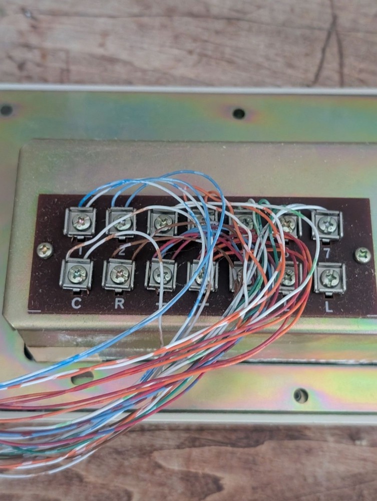 Aiphone Model HM-7 Type A Wired Intercom Panel Japan UNTESTED For Parts