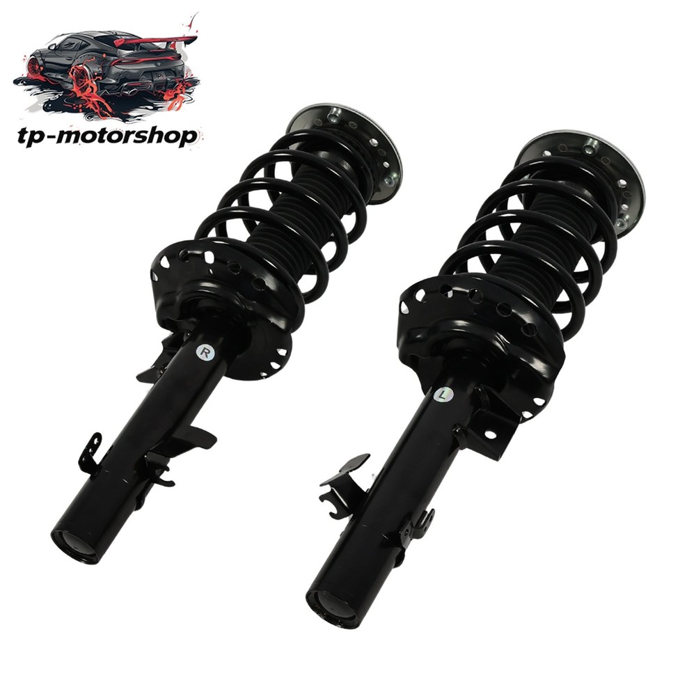 For 2012-2019 Land Rover Evoque Front Pair Complete Struts & Coil Springs