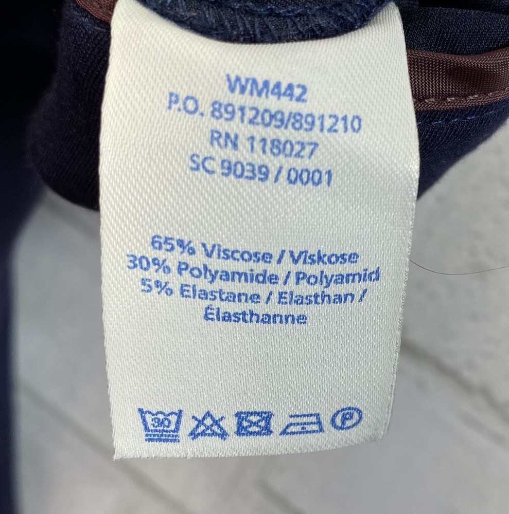 Boden Hampshire Trouser Pants Size 10 Navy Blue EUC
