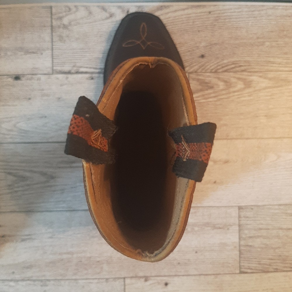 Leather Boot Pencil Holder? Prop Pristine Neolite Sole Unique