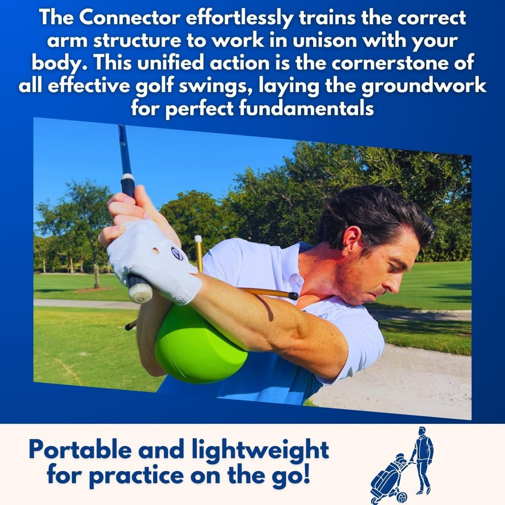 The Connector Golf Training Aid - Simple and Effective Training Tool Designed to