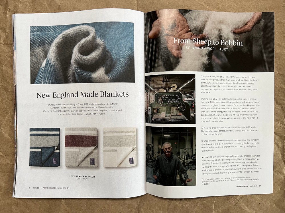 Ibex Wool catalog, Fall 2022