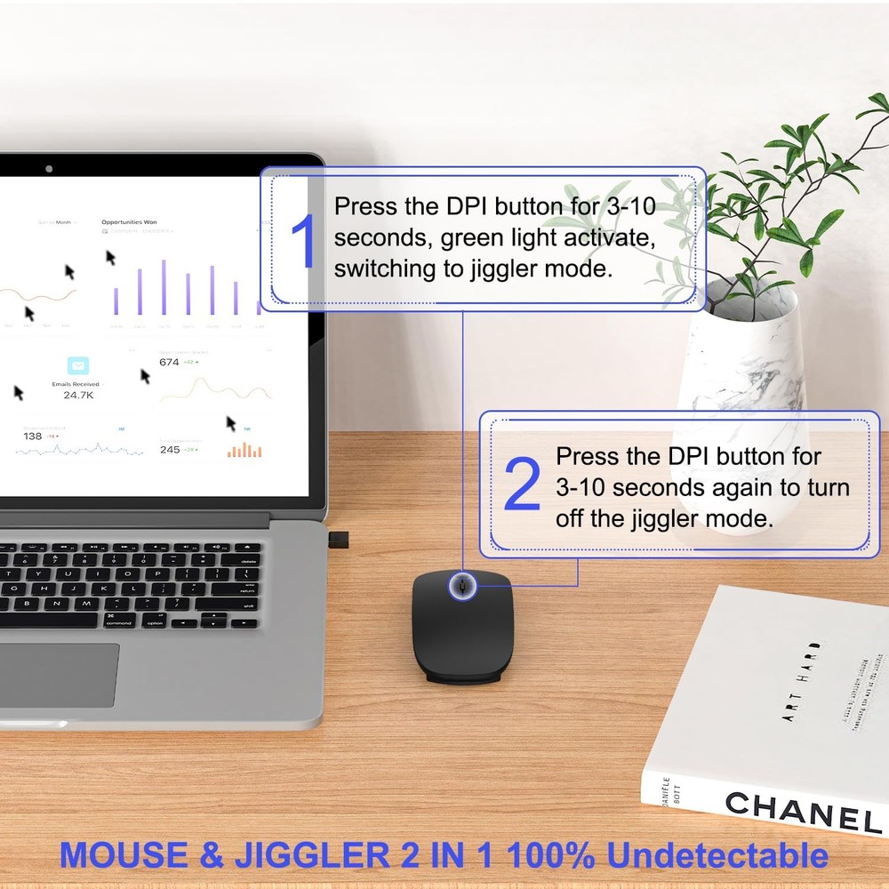 Bluetooth Wireless for MacBook Mac iPad Laptop Computer Pad Optical Rechargea...