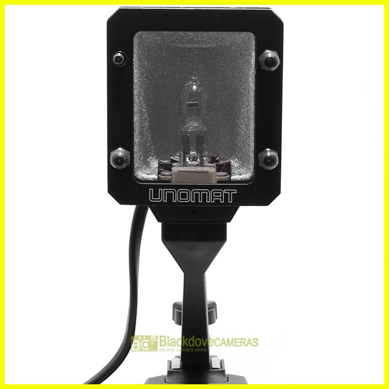 Unomat VL-100 Halogen Video Lamp 12V Cigarette Lighter Socket Continuous Light | TEST