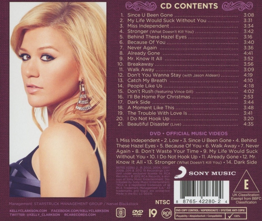 Kelly Clarkson Greatest Hits (CD)