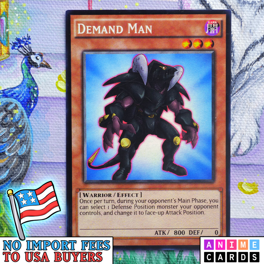 Demand Man ANIME EFFECT HOLO card