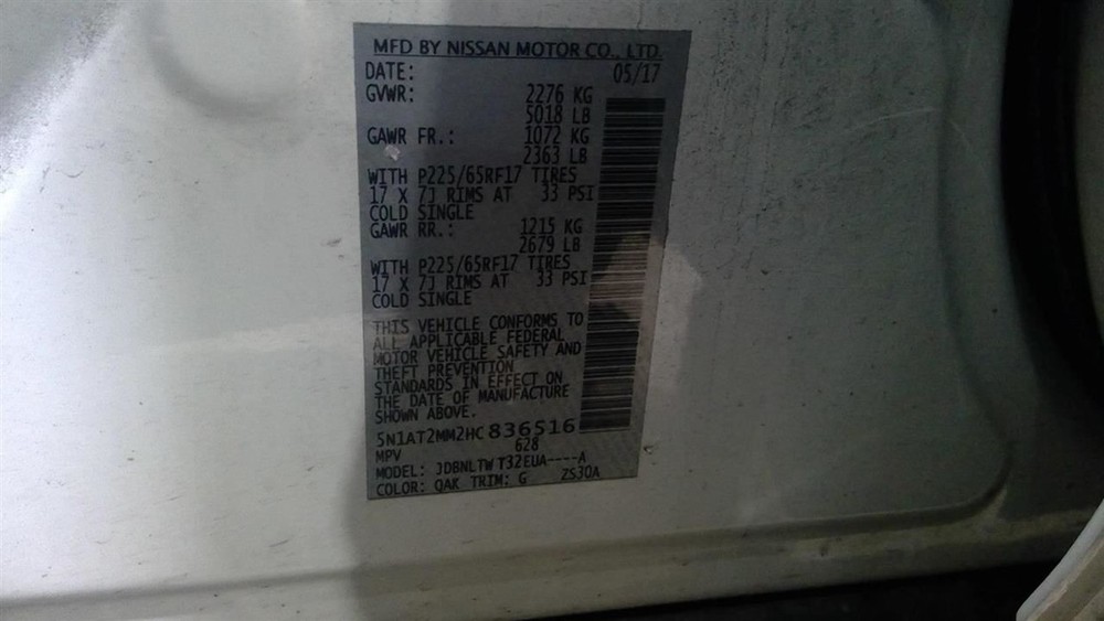 Alternator Fits 14-20 ROGUE 961058