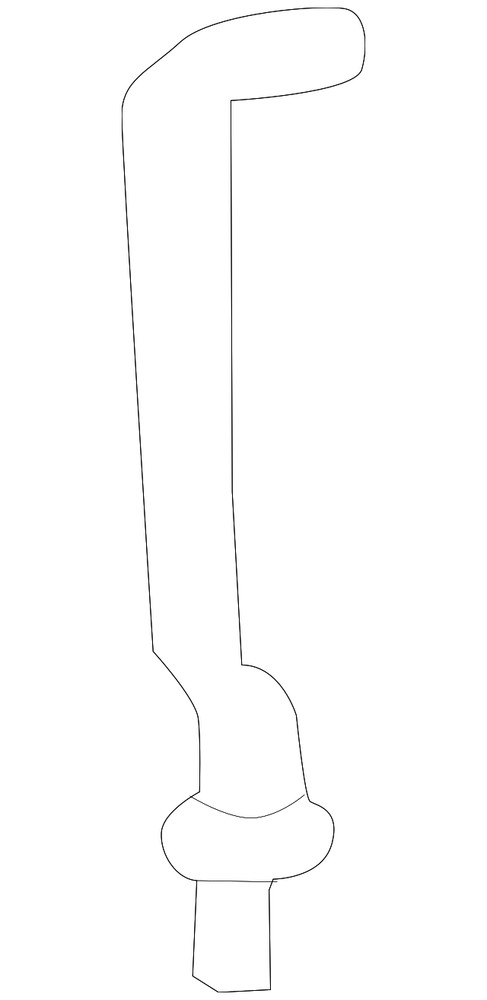 Genuine GM Door Outside Handle Rod 15759048