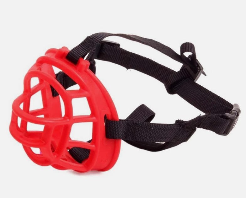 Strong Basket Silicone Breathable Lightweight & Durable Adjustable Dog Muzzle