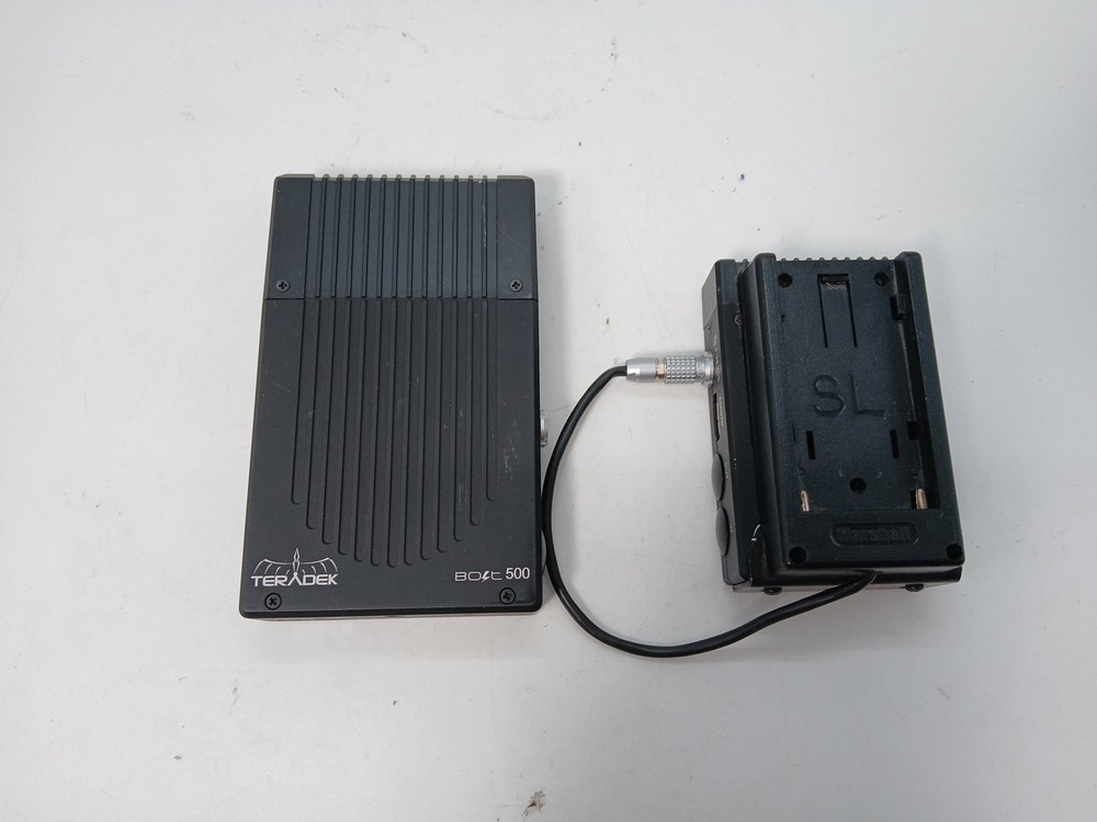 Teradek bolt 500 HDMI wireless Transmitter & Receiver W/ NP battery adapter