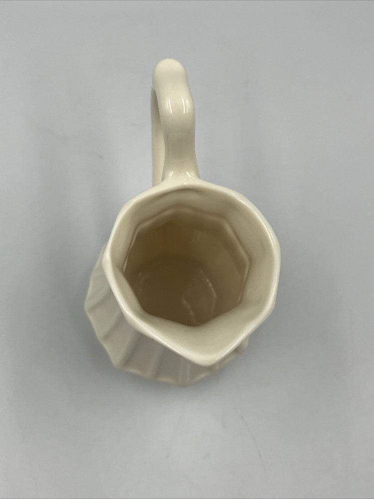 Vintage Thatcham Creamware Small Ivory Pitcher 4.5 Inch