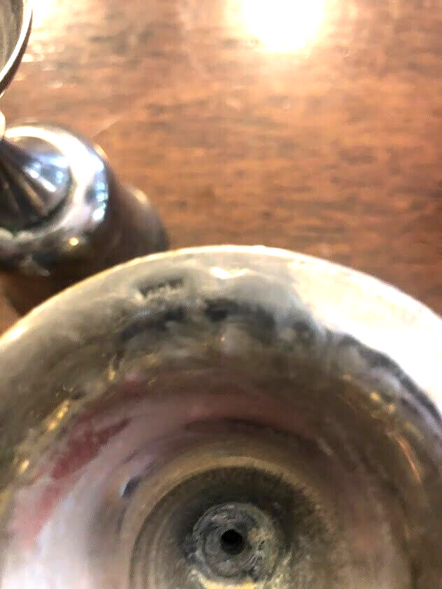 5 VINTAGE INDIA SILVER CUPS 3 DIFFERENT SIZES