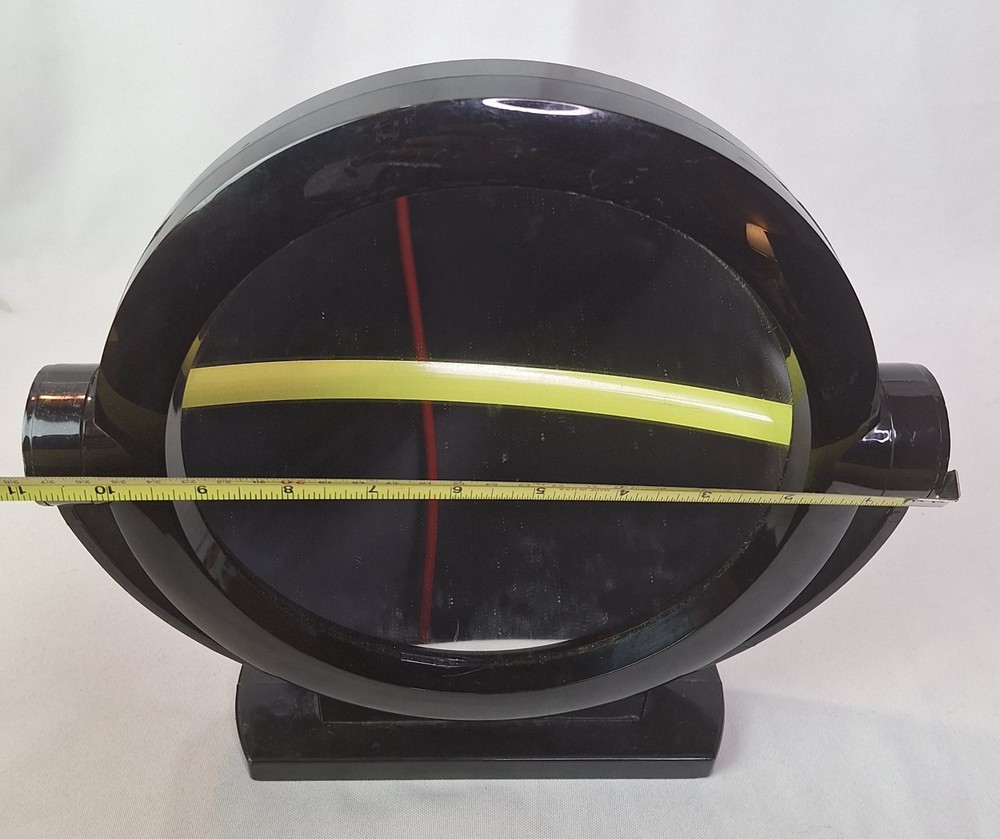vintage double-sided Tiliting vanity mirror black 11" inches
