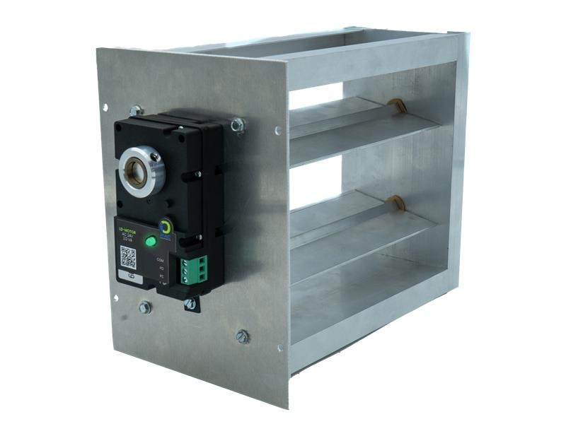 IO HVAC CONTROLS LD-2624 26x24 Rectangular Zone Damper 3-Wire LED