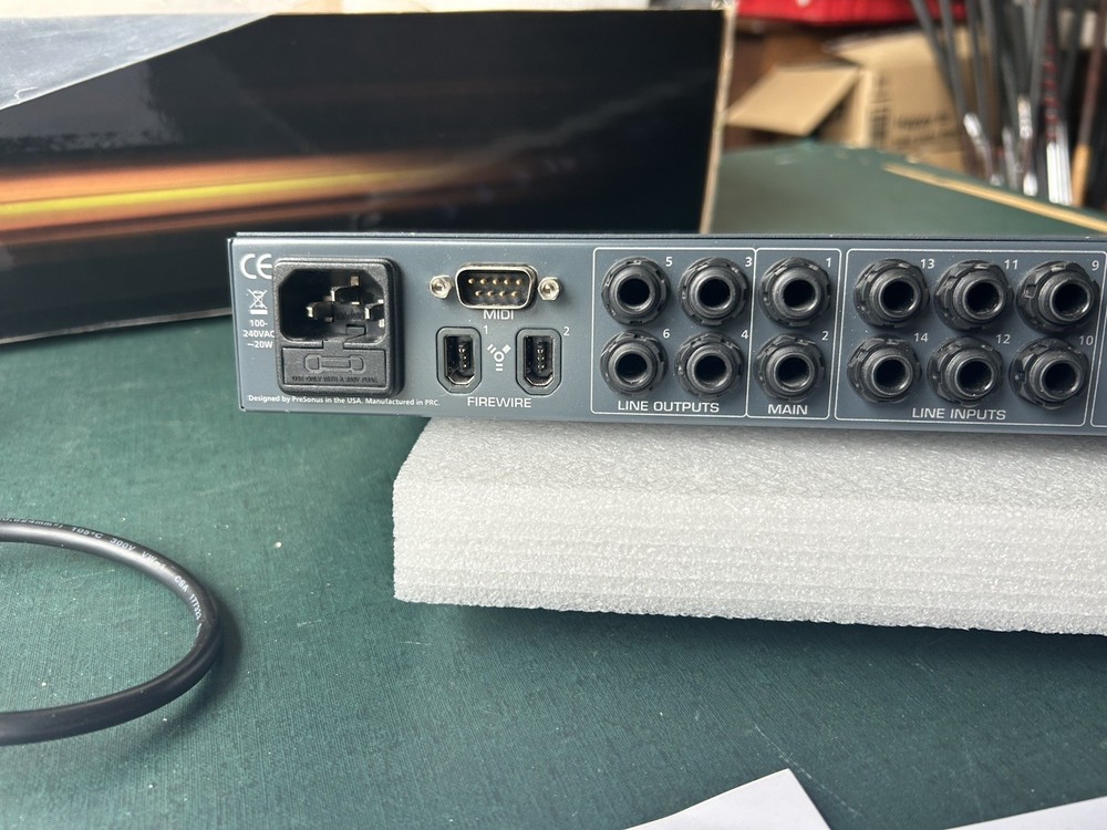 PreSonus Firestudio Tube - 16 Channel Interface Firewire Recording System W/Box