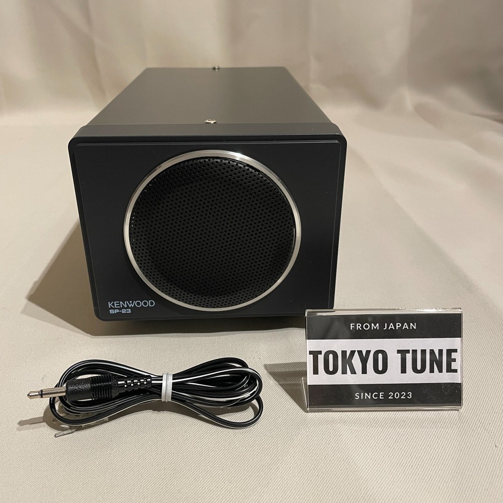 KENWOOD SP-23 Transceiver External Speaker for Fixed Station Black Used