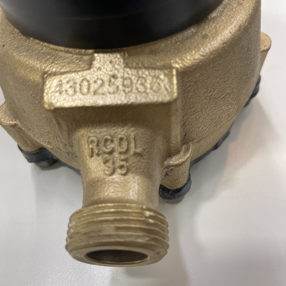Badger Brass Water Meter Model 35 3/4”