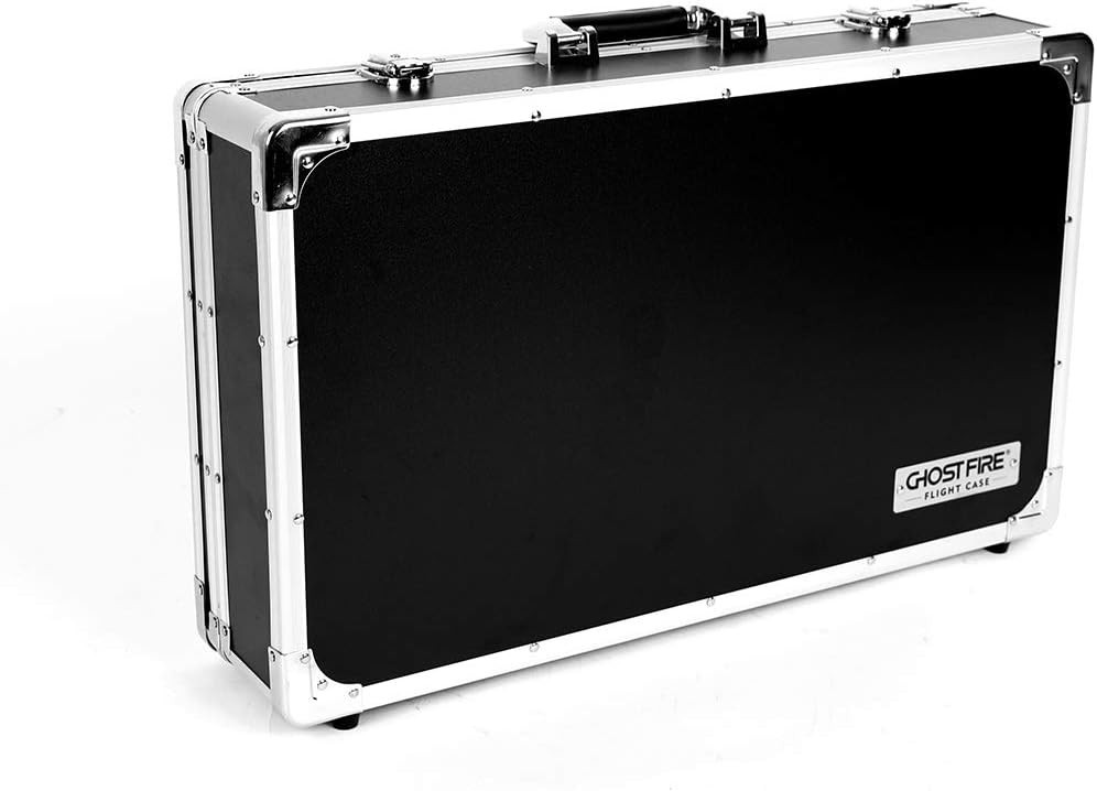 Lightweight Aluminum Pedal Board Case with Locking Latches