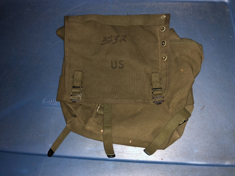Vietnam War US Army M-1956 Combat Field BUTT Pack Dated 1961