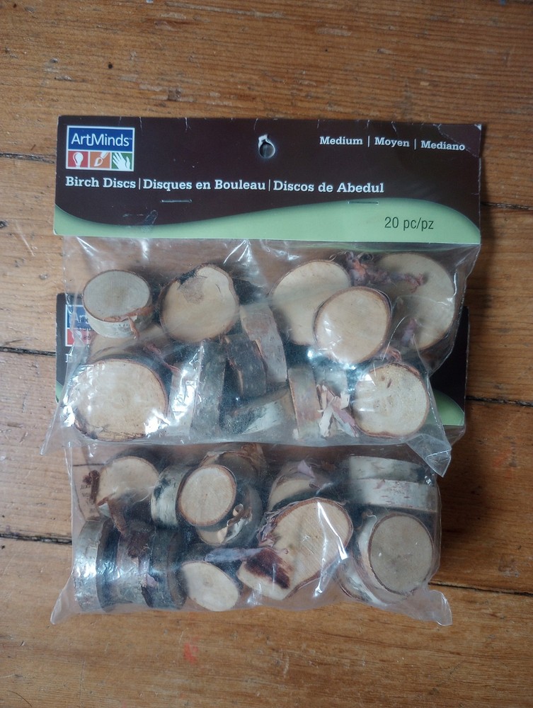 Birch Discs | Medium | 20 pcs per pack | 2 packs