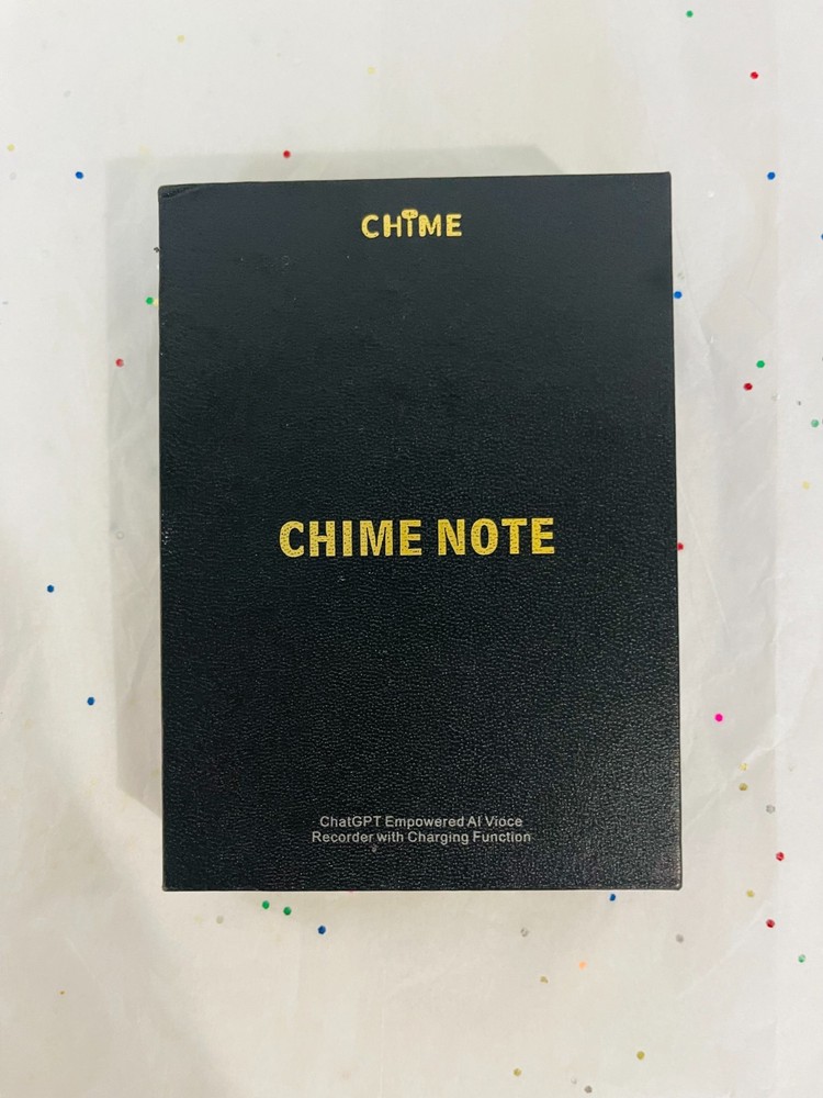Chime Note X 64G ChatGPT Empowered AI Voice Recorder W/ Charging Function