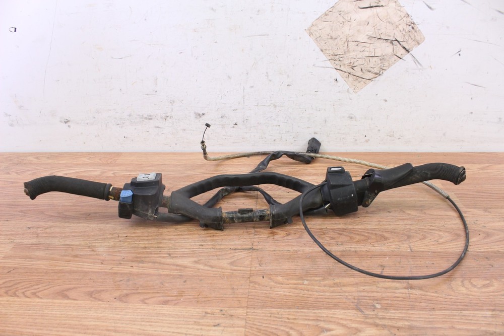 2007 Arctic Cat M8 Handlebars with Controls Hand Warmers and Throttle Cable