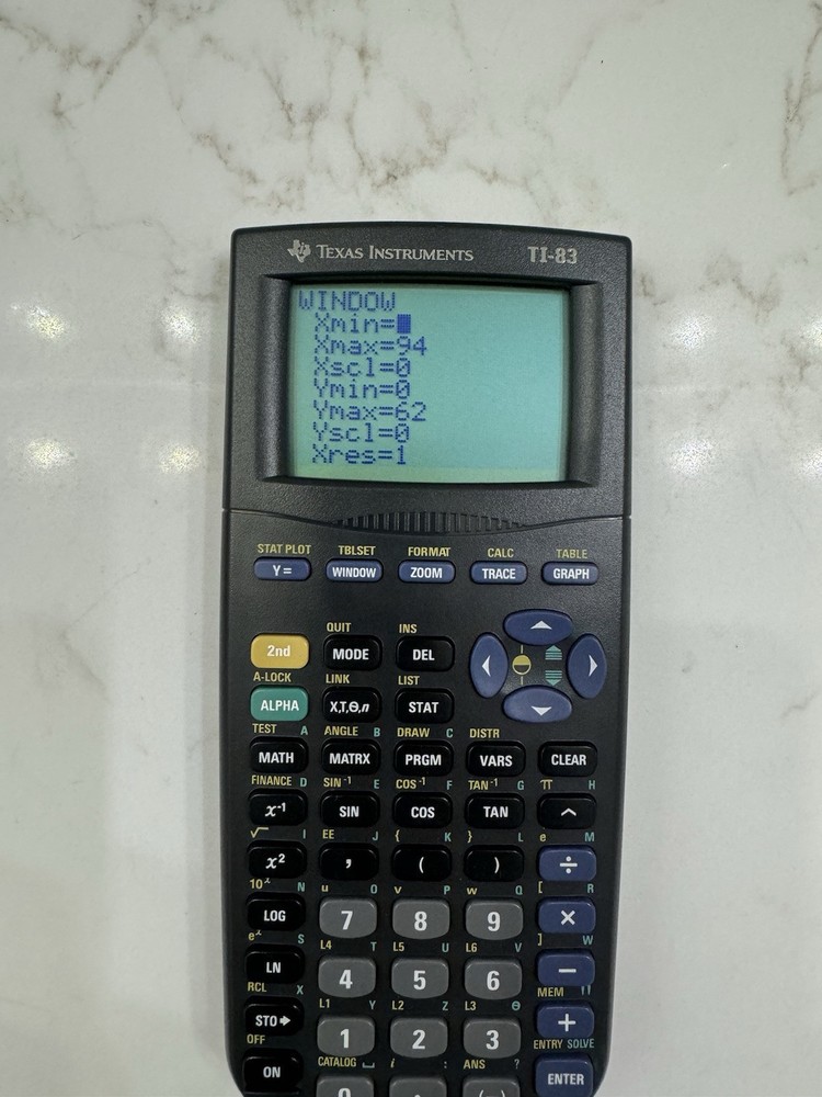 Texas Instruments TI-83 Handheld Graphing Calculator