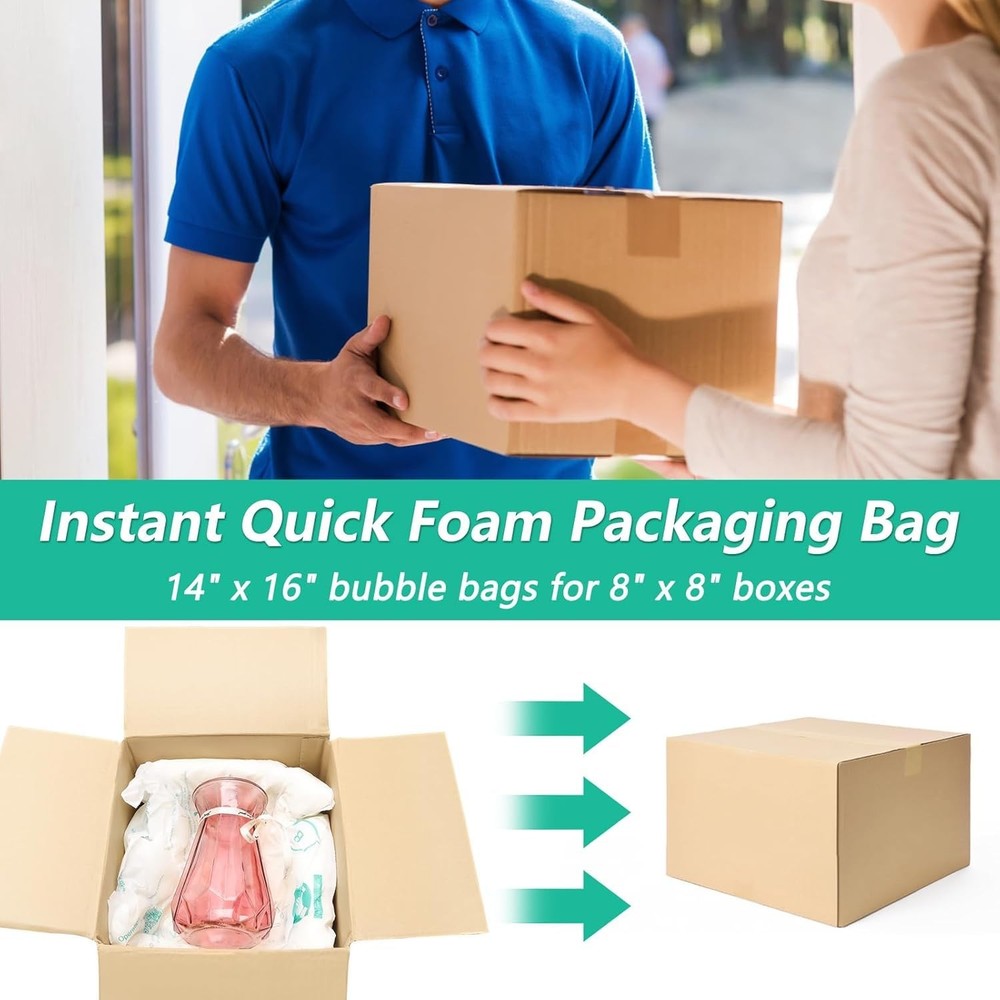 10 Pack 16"x14" Expanding Packing Foam, Expanding Foam for PC/Electronic Comp...