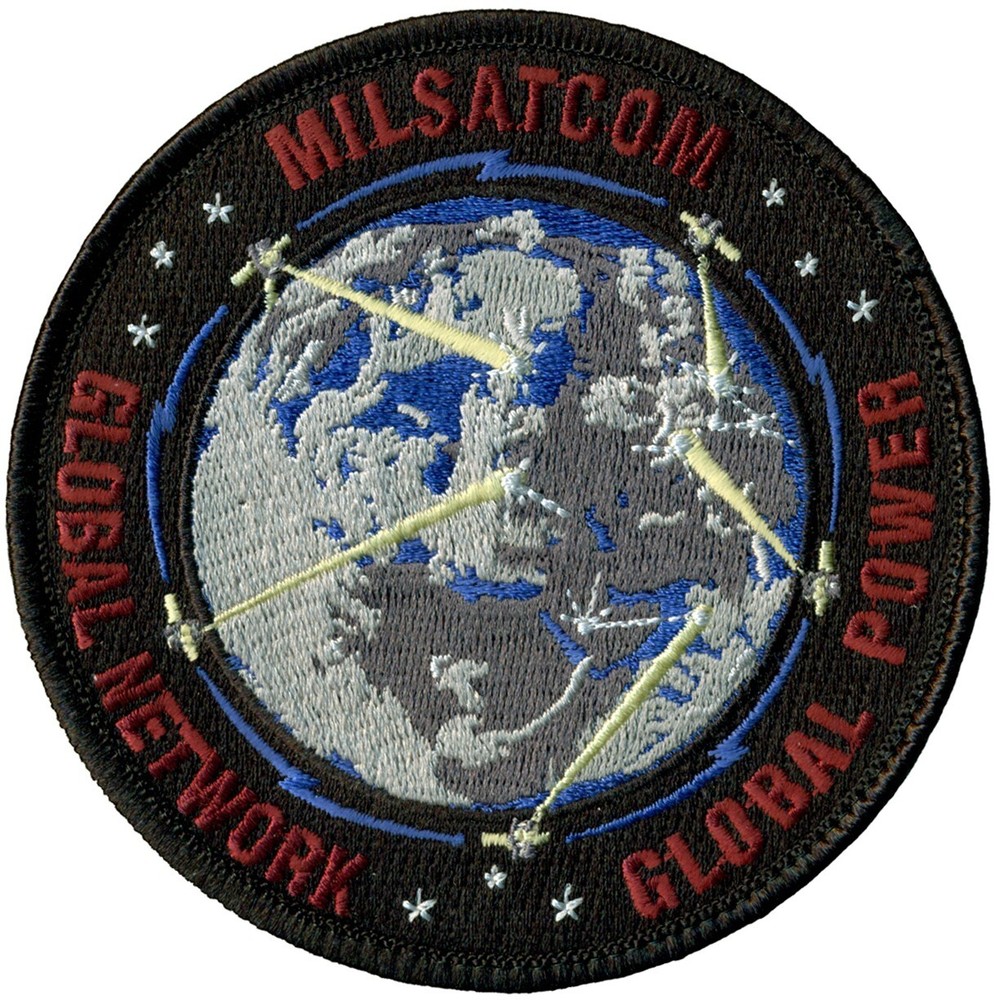 USSF MILITARY SATELLITE COMMUNICATIONS DIRECTORATE PATCH