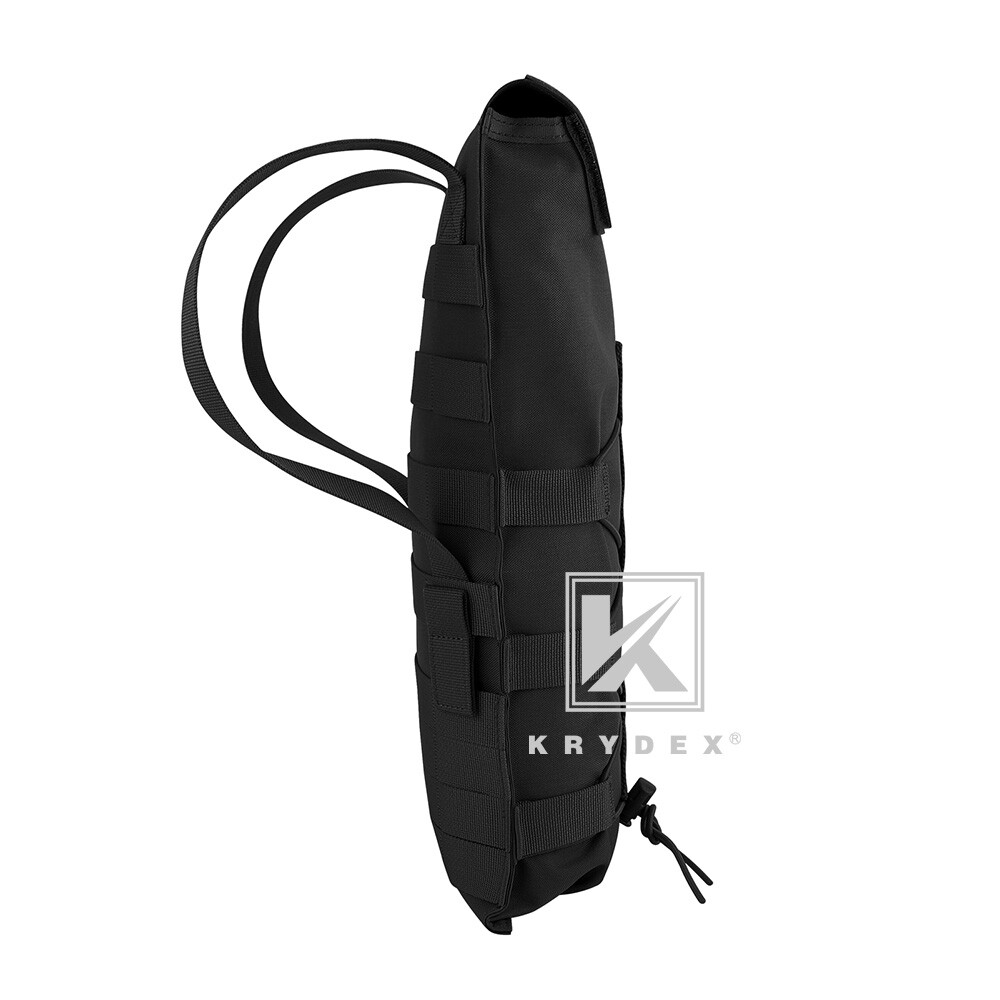 KRYDEX Tactical Hydration Carrier Pack MOLLE Pack Modular 3L Water Bladder Black