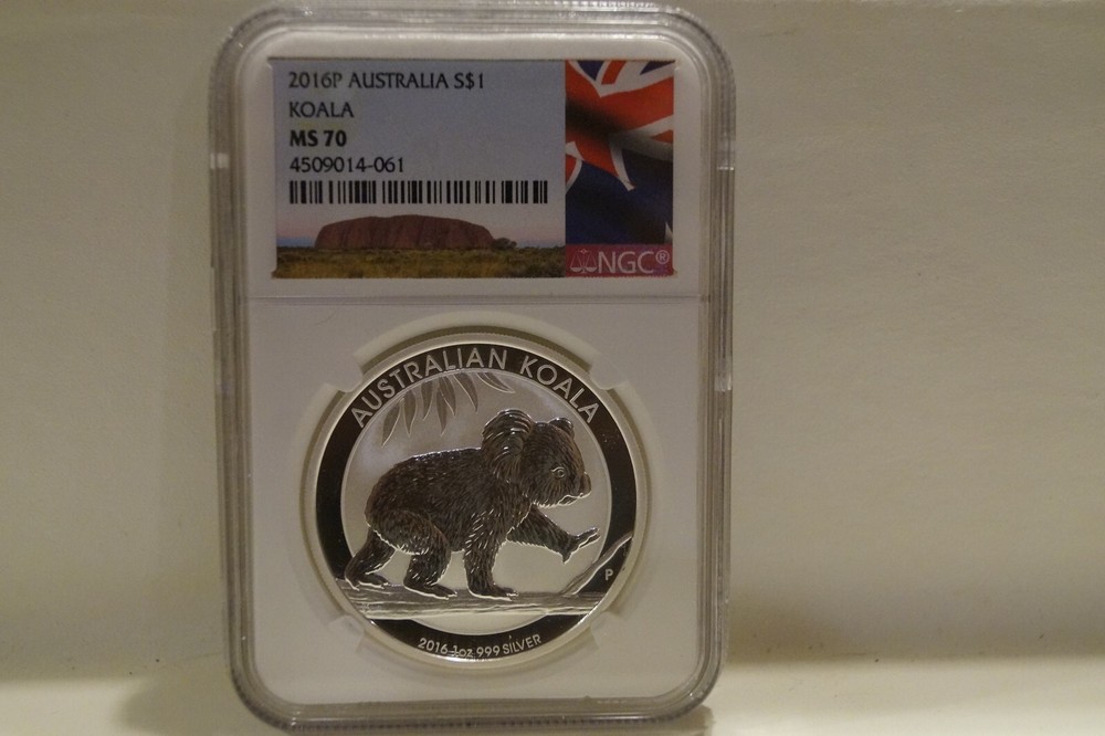 2016-P, NGC MS70 Australia Koala
