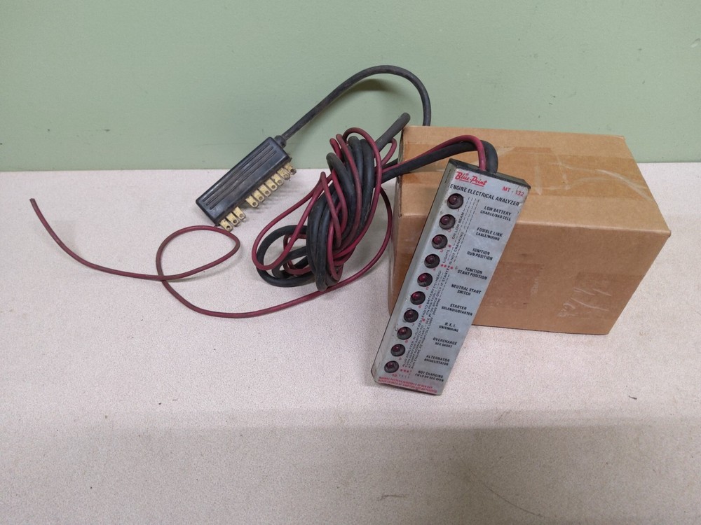vintage blue point electrical analyzer