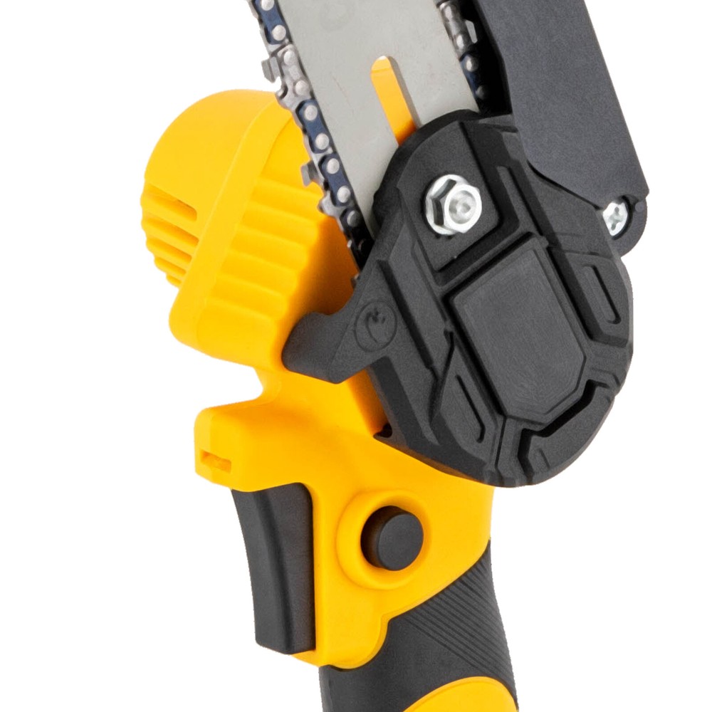 Mini Chainsaw 6 In Cordless Handheld Electric Chainsaw 2 Battery Tree Trimmer