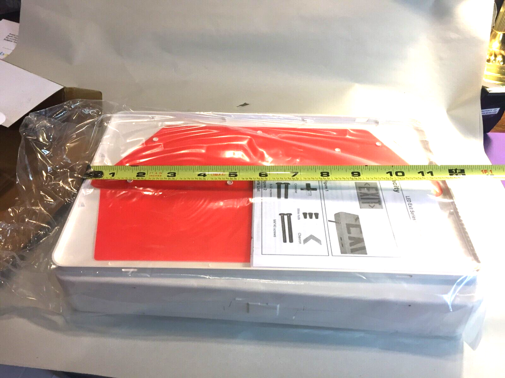 Thomas & Betts - LED Lighted Emergency Exit Sign - 120/277 VAC