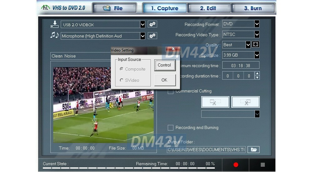 Composite AV S-Video To USB Digital Video Recorder