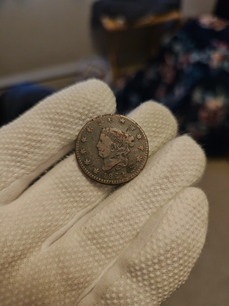 1822 Large Cent N.5 R.3 Better Variety
