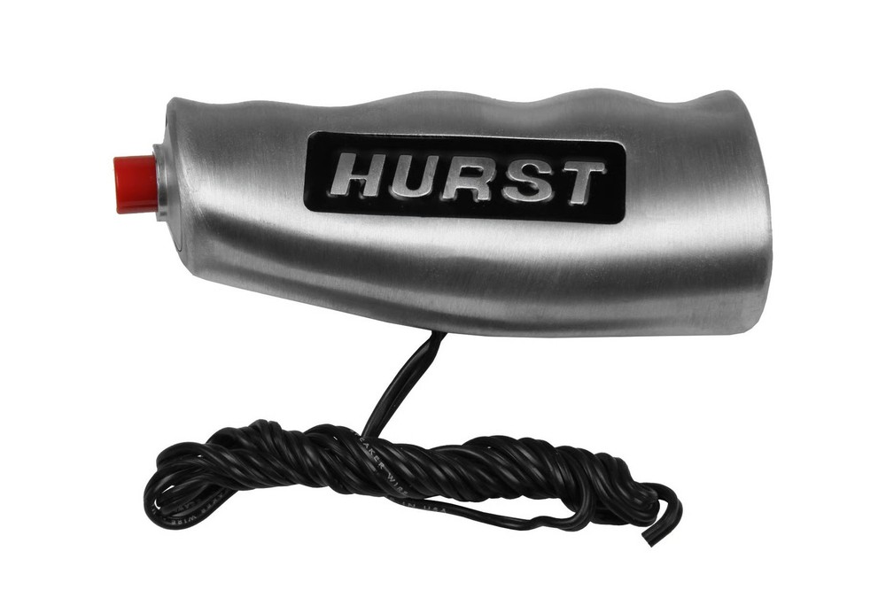 Hurst 1530010 Universal T-Handle - Brushed with 12V Switch
