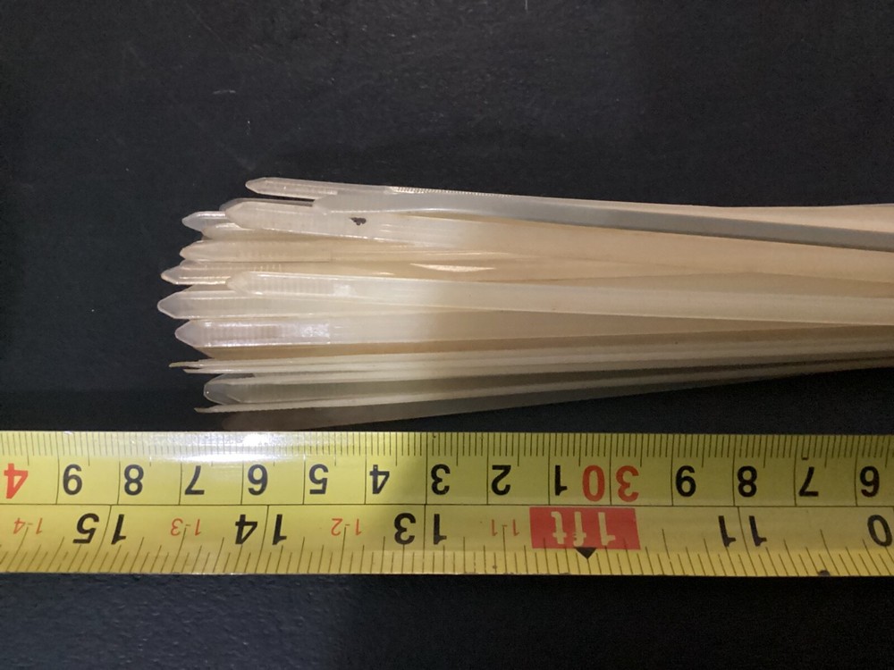 Lot of Assorted Size Plastic Wire Cable Ties