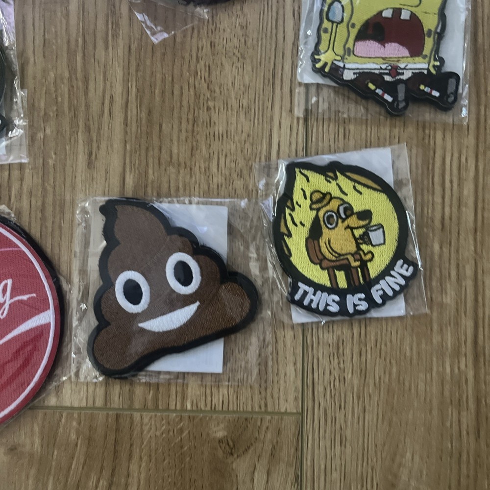Variety Of 8 Moral Patch. Tactical, Morale Patch